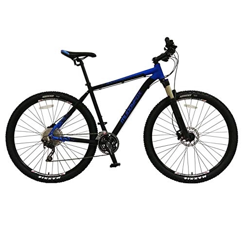 Mountain Bike : Muddyfox Mens Colossus 600 Black / Blue 29Wh / 22Fr