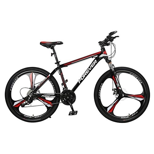 Mountain Bike : Multi-function trolley Men's Mountain Bike Hardtail 24 / 26 Inch Beach Ride Student Double Shock Absorption Bicycles With Variable Speed Aluminum Frame