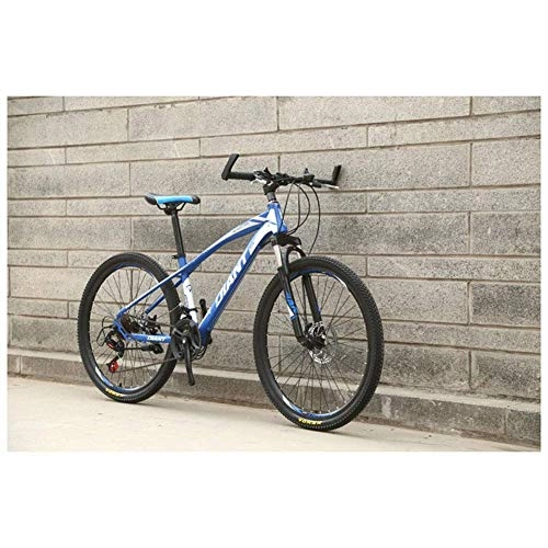 Mountain Bike : NBVCX Life Accessories Fork Suspension Mountain Bike with 26 Inch Wheels High Carbon Steel Frame Mechanical Disc Brakes And 21 30 Speeds Drivetrain