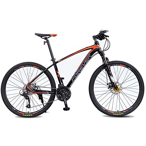 Mountain Bike : NBWE Bicycle Oil Disc Brakes Lock Front Fork Aluminum Alloy Mountain Bike Male and Female Students Adult Bicycle 27.5 Inch 30 Speed Commuter bicycle