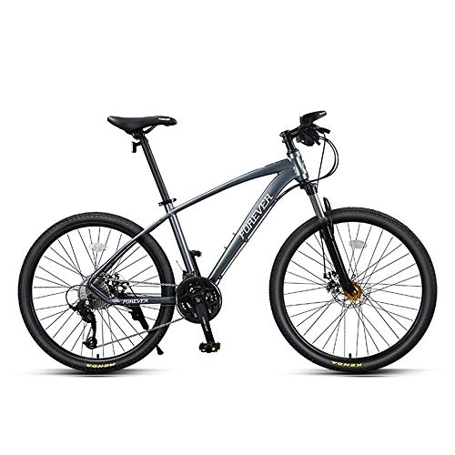 Mountain Bike : NBWE Mountain Bike Cross-Country Speed Double Shock Absorption Student Male and Female Youth Bicycle 26 Inch 27 Speed Commuter bicycle