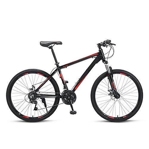 Mountain Bike : ndegdgswg Mountain Bike, Variable Speed To Work Riding Off Road Aluminum Alloy Frame Ultra Lightweight Bicycle 24inches 27speed