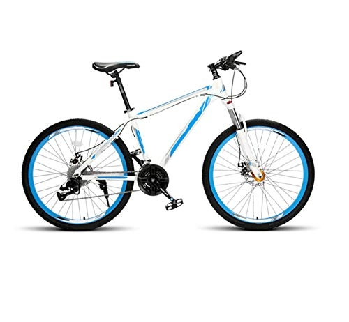 Mountain Bike : ndegdgswg Mountain Bikes, Variable Speed Light Bicycles Aluminum Frame Double Shock Absorbing Off Road Racing 27.5inches 27speed