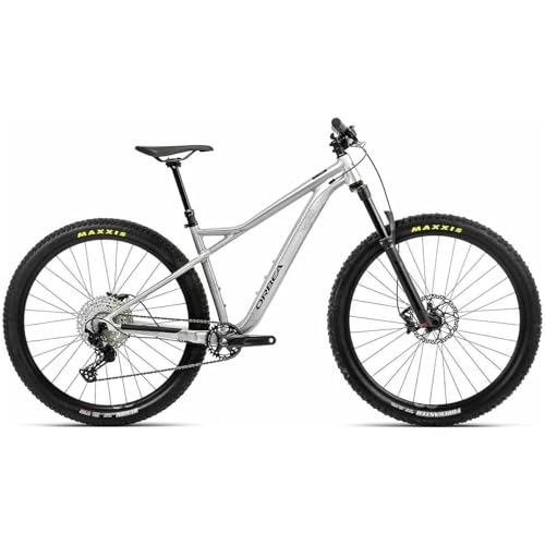 Mountain Bike : Orbea Laufey H10 Mountain Bike 2022 - Aluminium Raw - M