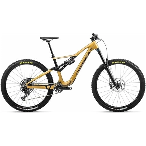 Mountain Bike : Orbea Rallon M10 Carbon Mountain Bike 2022 - Golden Sand - L
