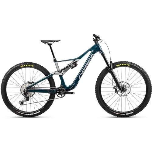 Mountain Bike : Orbea Rallon M20 Carbon Mountain Bike 2022 - Green & Silver - S