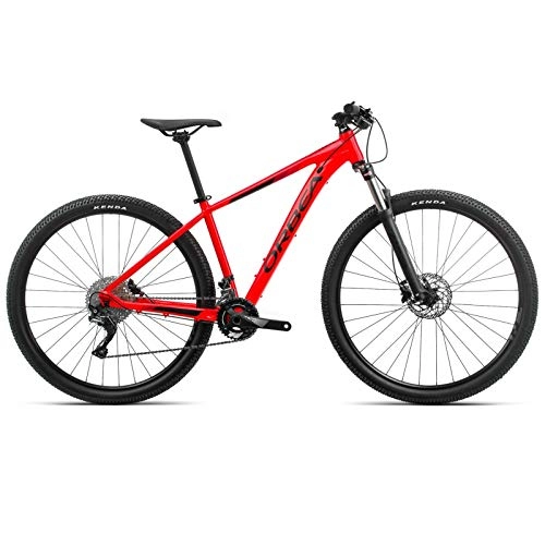 Mountain Bike : Orbea Unisex MX 20 L MTB Hardtail, 22 Gears, 46.0 cm, 27.5 Inch, Red / Black, K203