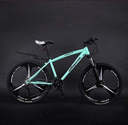 Mountain Bike : Painting Mountain Bike Bicycle, PVC And All Aluminum Pedals And Rubber Grip, Aluminum Alloy Frame, Double Disc Brake BXM bike (Color : A, Size : 21 speed)