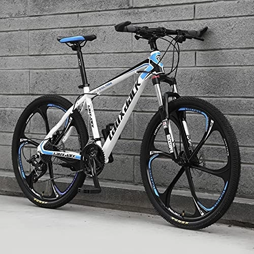 Mountain Bike : PBTRM Mountain Bike Outdoor Sports, 21 / 24 / 27 / 30 Variable Speed 26 Inches Cycling Sports Lightweight MTB Bicycle with Suspension Fork, Dual Disc Brake, Suitable for Men Women, C, 21 speed