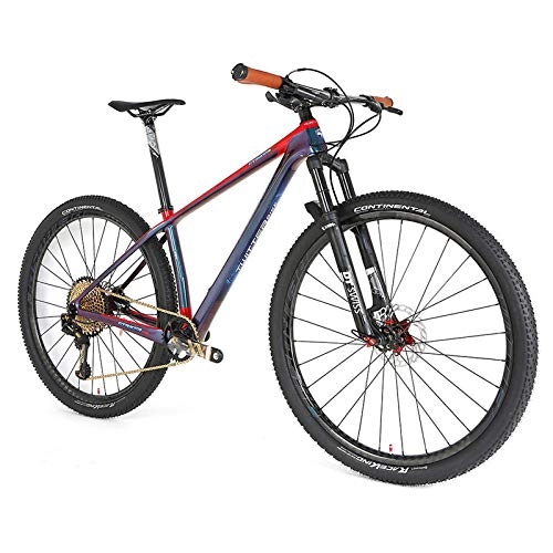 Mountain Bike : peipei Carbon Fiber Mountain Bike 22 / 33 Variable Speed Bike Men Bicycle Air Fork Brake Level mountain bike biking-SX-12 -TW-B_27.5x15