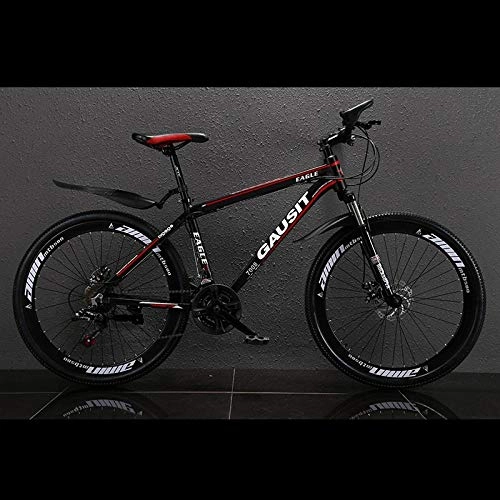 Mountain Bike : PengYuCheng Aluminum mountain bike bicycle cross-country shock absorption ultra light 30-speed oil disc speed racing men and women young students bicycle q7