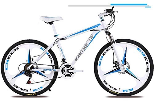 Mountain Bike : PengYuCheng Full suspension mountain bike 24 speed bicycle 24 inch men's mountain bike disc brake city bicycle, fully adjustable front and rear suspension, off-road bicycle-q7