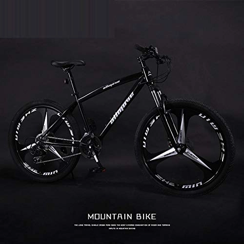 Mountain Bike : PengYuCheng Mountain bike speed bicycle cross country road bike shock absorber 26 inch 27 speed one round adult adult student q7