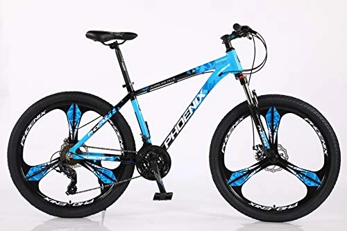 Mountain Bike : Phoenix Mountain Bike / Bicycle Aluminium Frame 21Speed (SHIMANO) 26" Wheel (Blue)