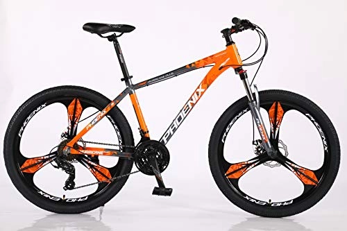 Mountain Bike : Phoenix Mountain Bike / Bicycle Aluminium Frame 21Speed (SHIMANO) 26" Wheel (Orange)