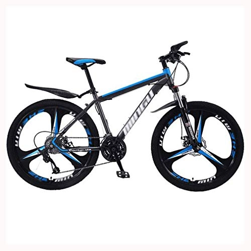 Mountain Bike : PING 26 Inch Men's Mountain Bikes, High-carbon Steel Hardtail Mountain Bike, Mountain Bicycle with Front Suspension Adjustable Seat, 21 Speed