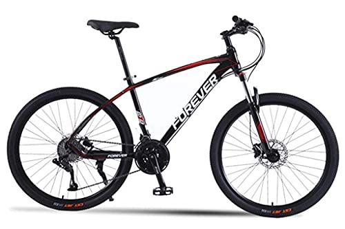 Mountain Bike : Professional Racing Bike, Mountain Bike Hardtail 26 inch Adult 30 Speed Thicker and Lighter Aluminum Alloy Oil Disc Brake Male and Female Student Bicycle a, B (Color : B, Size : -)
