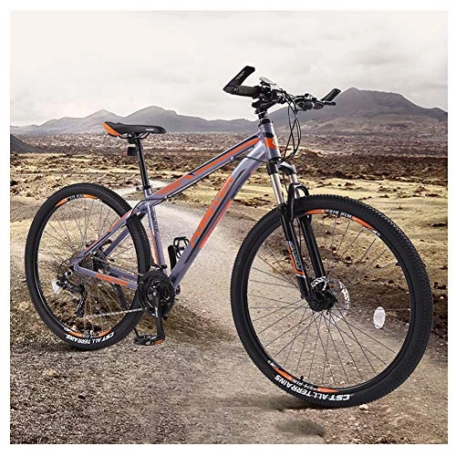 Mountain Bike : QMMD Mountain Bikes 26-Inch / 29-Inch, Adult Hardtail Mountain Bike, Women's / Men's Aluminum Frame Mountain Trail Bike, 33-Speed Front Suspension Anti-Slip Bikes, A 26 Inch, 33 speed