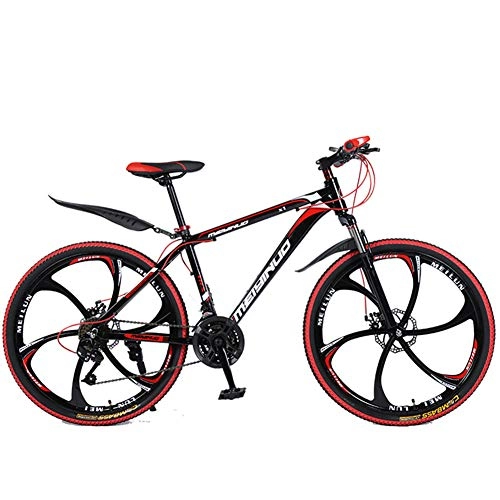 Mountain Bike : QYL Mountain Bike 26 Inches, Lightweight Bikes with Front Suspension Adjustable Seat, Dual Disc Brake 21Speed for Student Adult, B, 21speed