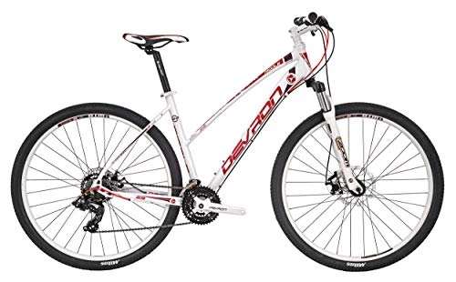 Mountain Bike : Riddle LH0, 9 29 Inch 42 cm Woman 21SP Disc Brake White