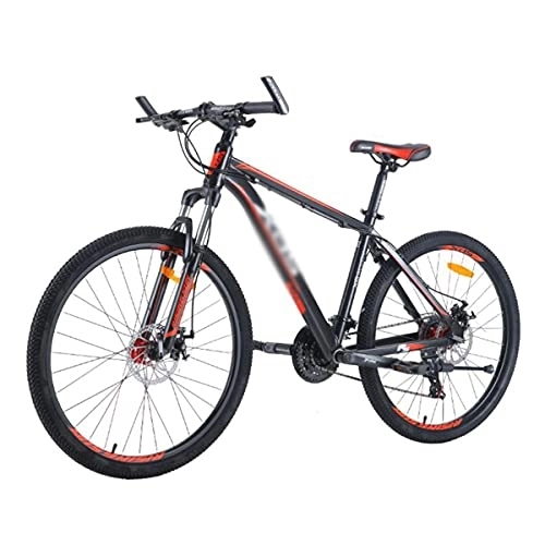 Mountain Bike : SABUNU 26 Inch Mountain Bike Aluminum Alloy Frame 24 Speed With Mechanical Disc Brake Urban City Bicycle For Men Woman Adult And Teens(Color:blackEd)