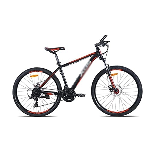 Mountain Bike : SABUNU Mountain Bike With 26" Wheels 24 Speed With Dual Suspension For Men Woman Adult And Teens Aluminum Alloy Frame For A Path, Trail & Mountains(Color:blackEd)