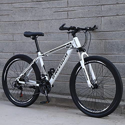 Mountain Bike : SANJIANG Mountain Bike, 26 / 27.5 / 29in Wheels Disc Brakes 21 / 24 / 27 / 30 Speed Mens Bicycle Front Suspension MTB, D-29in-27speed