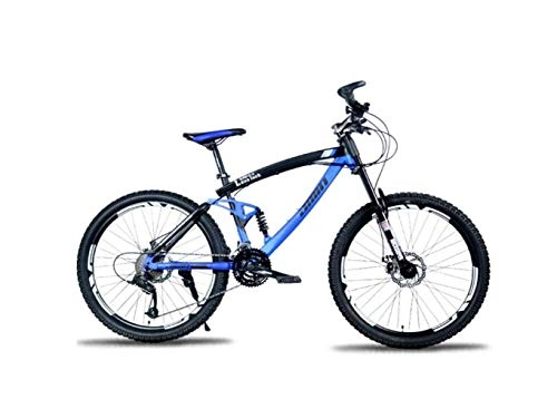 Mountain Bike : SEESEE.U Mountain Bike Mountain Bike Student 26 inch Downhill Off-Road Double Disc Brake 27 Speed Mountain Bike Adult Bicycle Bicycle, A, A