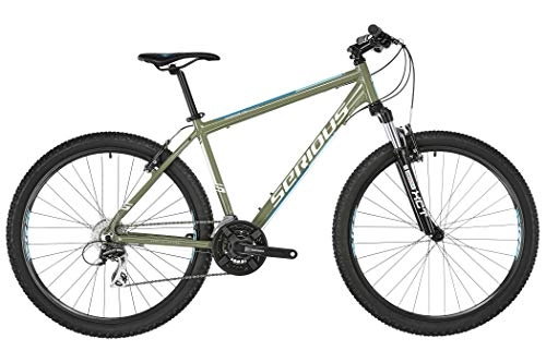 Mountain Bike : SERIOUS Eight Ball 27, 5" olive / blue Frame size 38cm 2018 MTB Hardtail