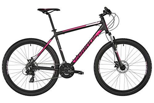 Mountain Bike : SERIOUS Rockville MTB Hardtail 27, 5" Disc pink / black Frame Size 46cm 2018 hardtail bike