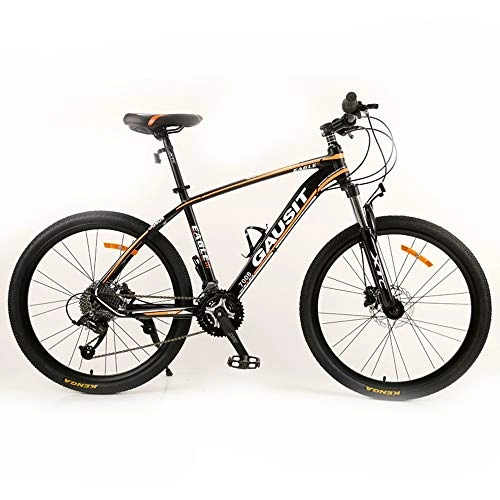 Mountain Bike : SIER Aluminum alloy bicycle 26 inch 30 speed variable speed off-road damping mountain bike, Orange