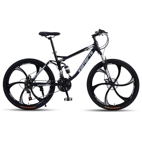 Mountain Bike : SKIHOT Mountain Bike, 26-Inch Wheels, 24 Speed bike MTB with Disc Brakes, Full Suspension For Men And Women Over The Age Of 16, 24"-10 / Spokes