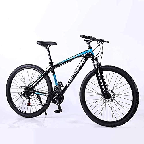 Mountain Bike : smzzz Sports Outdoors Commuter City Road Bike Bicycle Mountain Dual Suspension Mens 21 Speeds 29inch Aluminum Frame Bicycle Disc Brakes Blue
