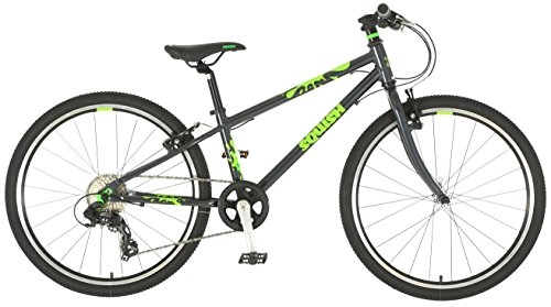 Mountain Bike : Squish 24 Dark Grey Junior Hybrid Bike 2018