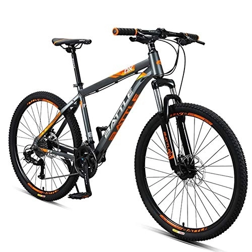 Mountain Bike : Stylish 27 Speed Mountain Bike Unisex's 26 Inches Bicycle MTB Disc Brakes