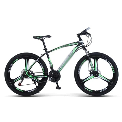 Mountain Bike : T-Day Mountain Bike 26 Inch Mountain Bike All-Terrain Bicycle With Front Suspension Adult Road Bike For Men Or Women(Size:21 Speed, Color:Green)