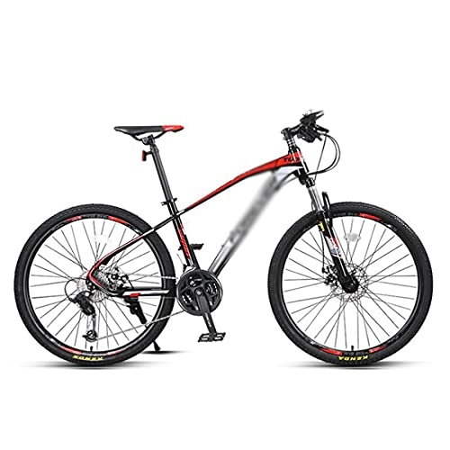 Mountain Bike : T-Day Mountain Bike Mountain Bike 26 Inch Aluminum Frame 27Speed With Dual Disc Brake Lock-Out Suspension Fork For Men Woman Adult And Teens(Color:A)