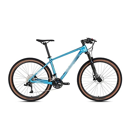 Mountain Bike : TABKER Bike Cross Country Road Vehicle / Variable Speed Gravel Flat City Bicycle mountain bikeroad bike frame bikes (Color : Blue)