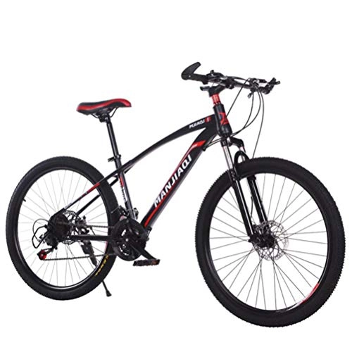 Mountain Bike : Tbagem-Yjr Mountain Bike Bicycle, 24-speed Male And Female Students Adult Cycling Racing 24 Inch Speed Car