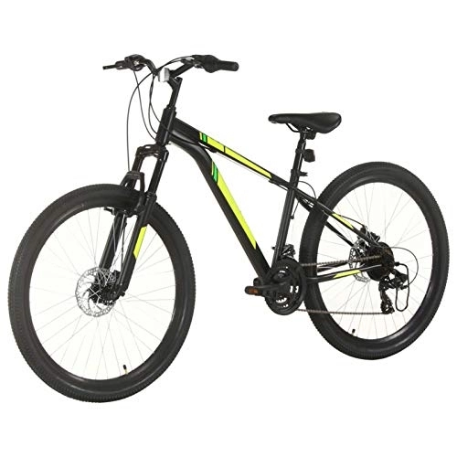 Mountain Bike : Tidyard Mountain Bike Road Bike Bicycle 21Speed 27.5 inch Wheel 38 cm Black