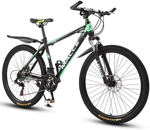 Mountain Bike : TONATO Mountain Bike Mountain Bike, 26 Inches Ladies / Mens MTB Bikes Light Carbon Steel Frame 21 / 24 / 27Speeds Front Suspension, A, 21speed