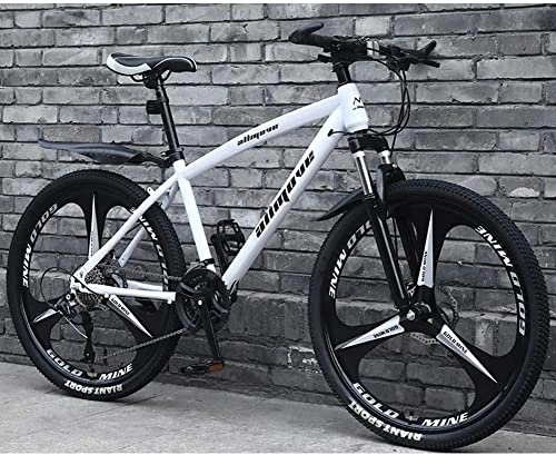 Mountain Bike : TONATO Mountain Bikes Bikes, Speeds Double Disc Brake with Variable Speed Mountain Bike Light Carbone Steel Frame for Men And Women Road Bike, B, 21speed