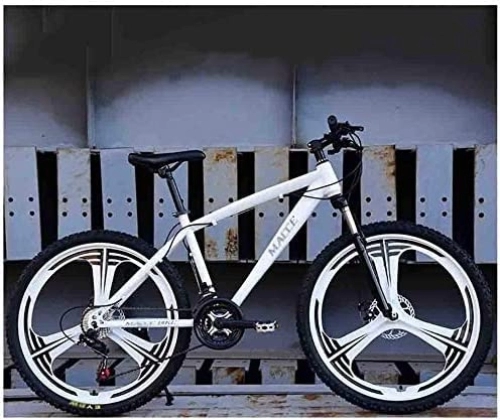 Mountain Bike : TONATO Mountain Bikes Racing Bikes Bicycle Mountain Bike Adult Road Bikes for Men And Women 26In Wheels Adjustable Speed Double Disc Brake, B