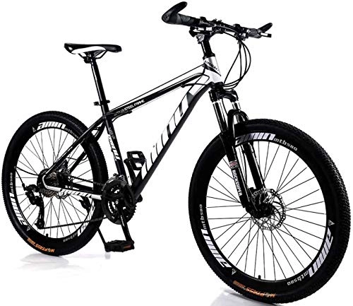 Mountain Bike : Ucaoorlden Full Mountain Bike for Mens and Womens folding Bikes Adults Professional 21 Speed Gears 26 inch Bicycle Twist Shift Black