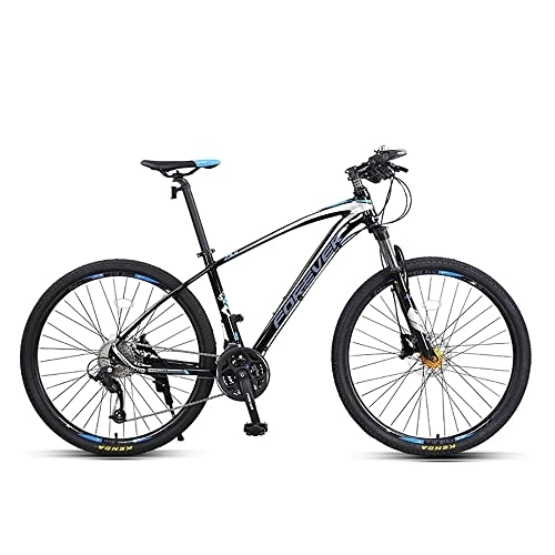 Mountain Bike : Ultra light Mountain Bike 27.5 Inches Wheels 30 Speed Gear System Dual Suspension Unisex Adult Mountain Bicycle, Mountain Bikes for Men and Ladies with Front Suspension 18 Inch Alloy Frame
