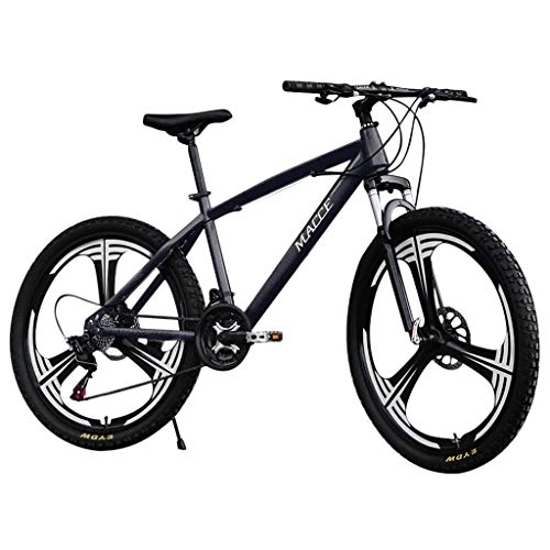 Mountain Bike : UNSKAM Variable Speed Mountain Bike 26Inches Carbon Steel Mountain Bike 21 Speed Bicycle Full Suspension Mtb Riding Feels Relaxed and Comfortable Durable Bike