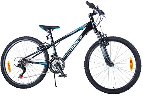Mountain Bike : Viper 24 Inch 37 cm Boys 18SP Rim Brakes Black