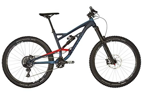 Mountain Bike : Votec VE Comp Enduro Fully 27, 5" blue-red Framesize XS | 38cm 2018 MTB Full Suspension