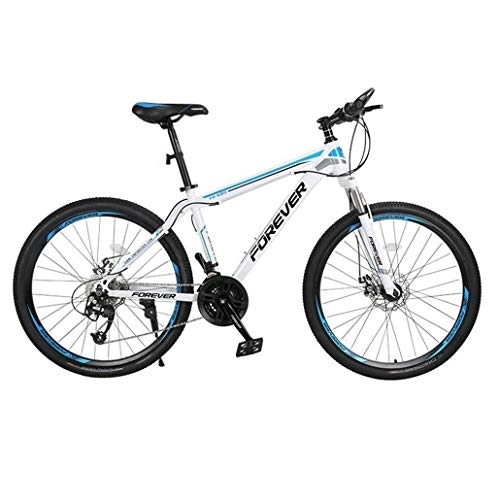 Mountain Bike : WGYDREAM Mountain Bike Youth Adult Mens Womens Bicycle MTB Mountain Bike, 26 Inch Aluminium Alloy Frame Bicycles, Double Disc Brake And Front Suspension, Unisex Mountain Bike for Women Men Adults