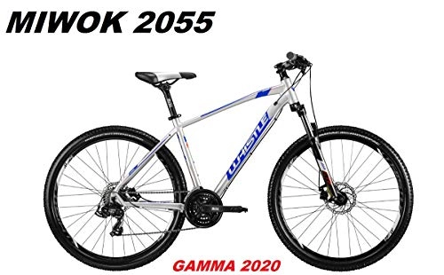 Mountain Bike : WHISTLE Bike MIWOK 2055 Wheel 27.5 Shimano 21V SUNTOUR XCT HLO Range 2020, ULTRALIGHT NEON BLUE, 46 CM - M